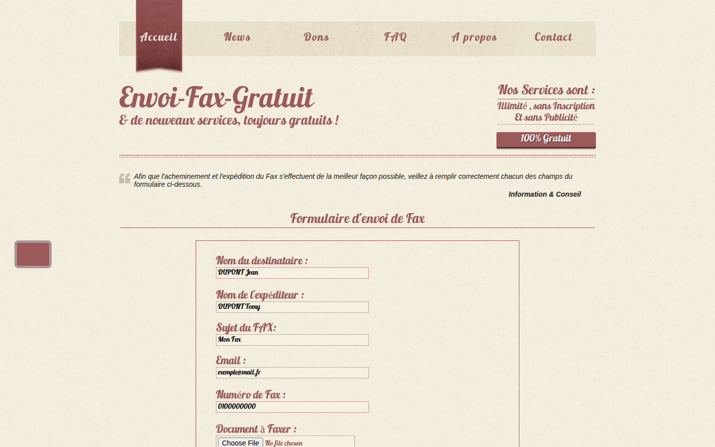 Envoi-Fax-Gratuit Envoi-Fax-Gratuit