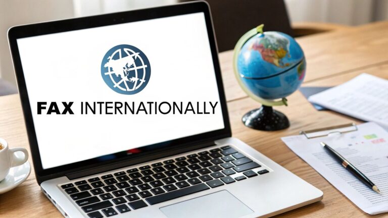 How to Fax Internationally The Simple Way