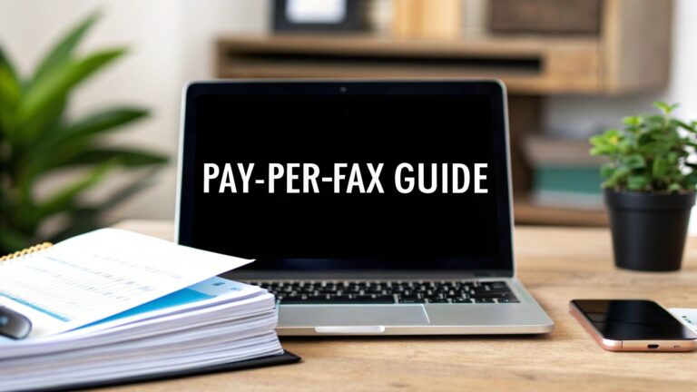 A Guide to Pay Per Fax Online Services