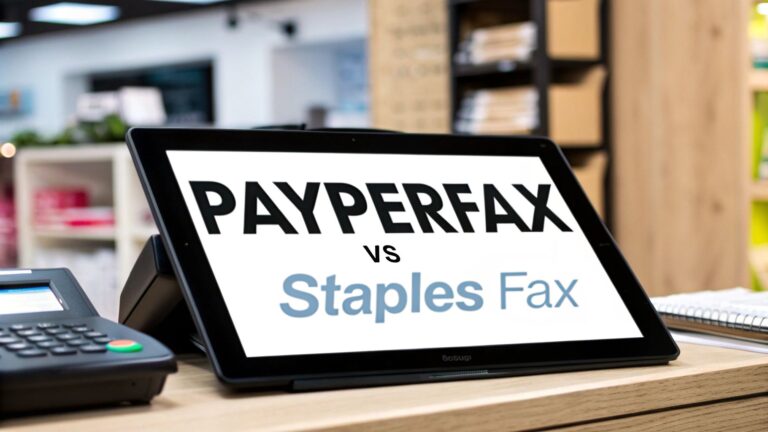 PayPerFax as Alternative to Staples Fax A Modern Guide